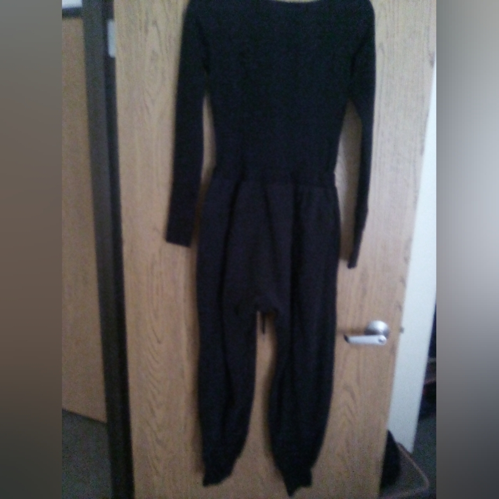 ON HOLD FOR AMY CABRAL !!FREE PEOPLE Make It Count Onesie Jumpsuit in Black Sz S - Picture 11 of 13